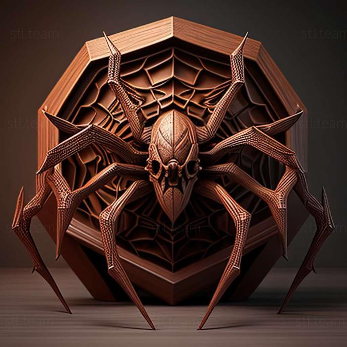 3D модель Latrodectus geometricus (STL)